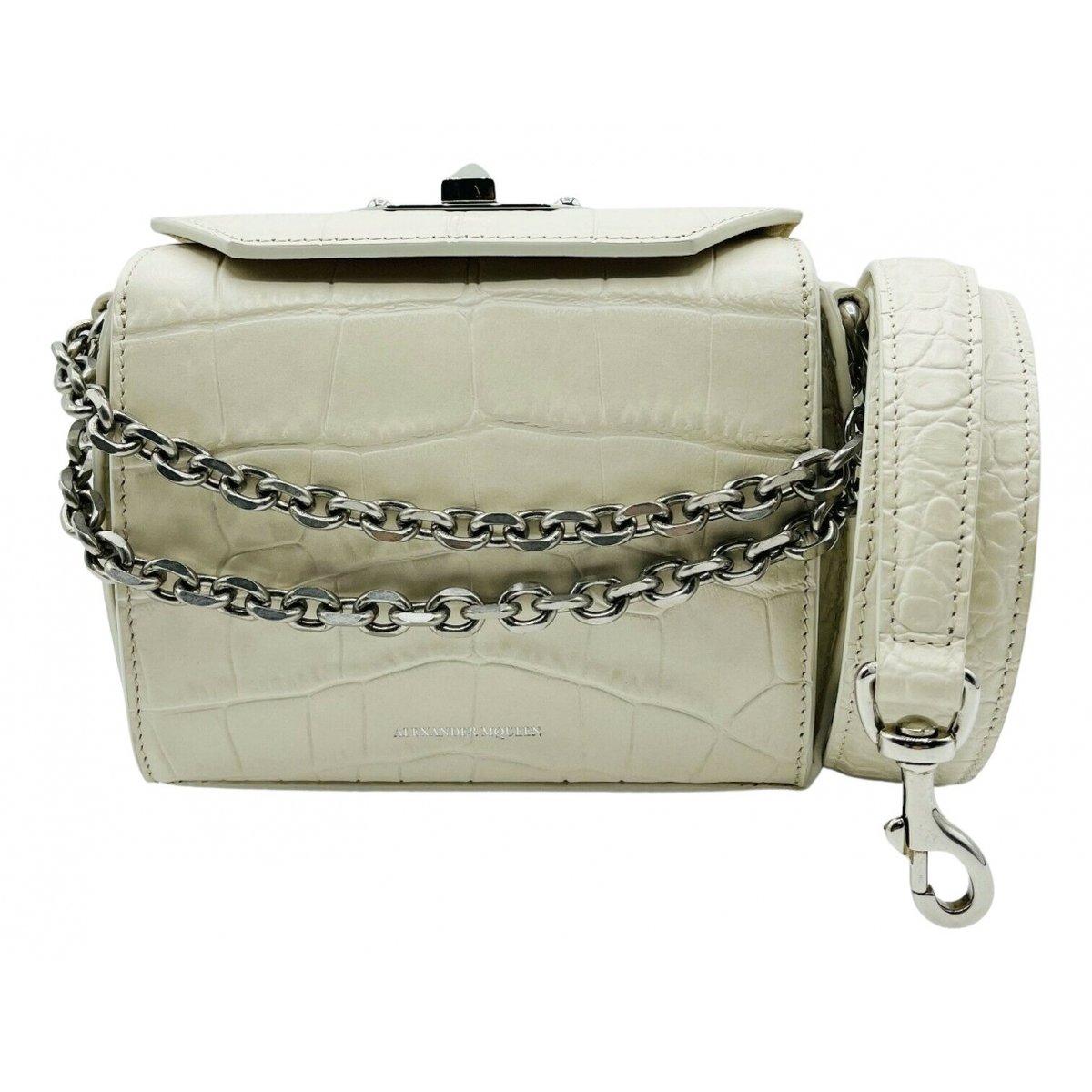 Box 16 leather crossbody bag