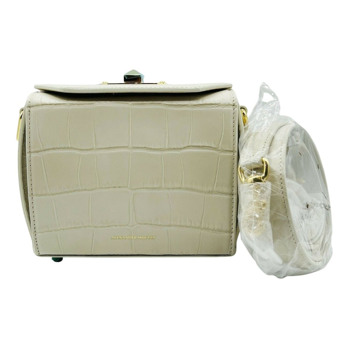 Box 16 leather crossbody bag