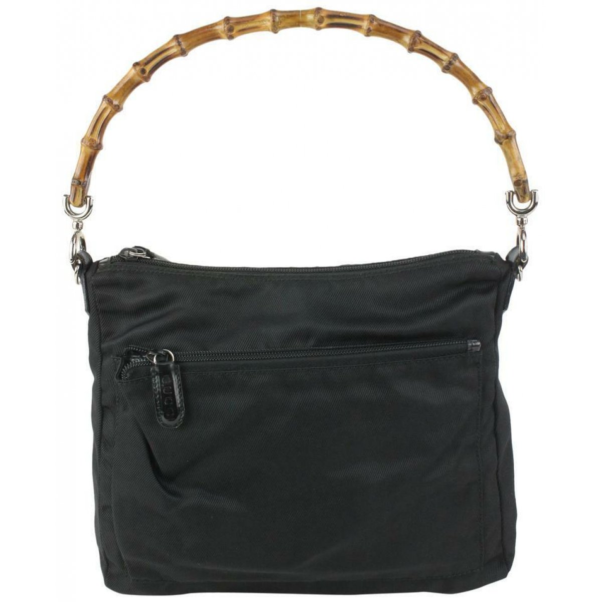 Bamboo leather handbag