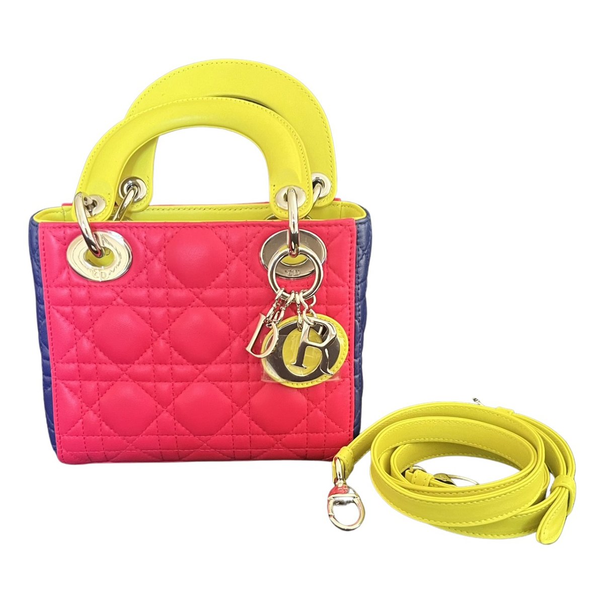 Lady Dior leather handbag