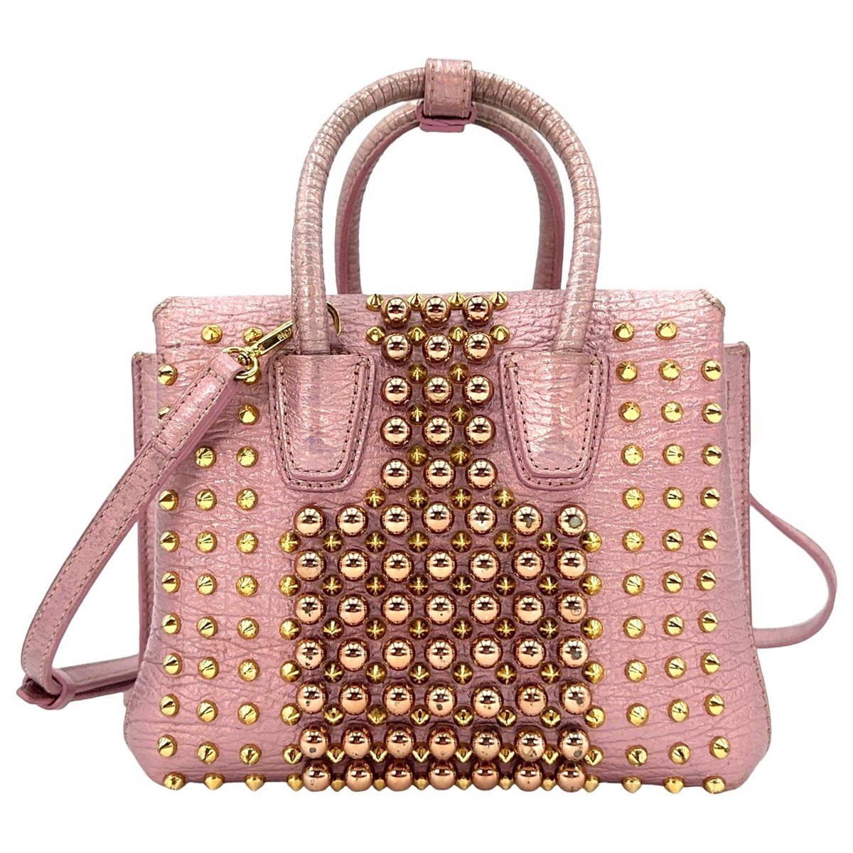 Milla leather handbag