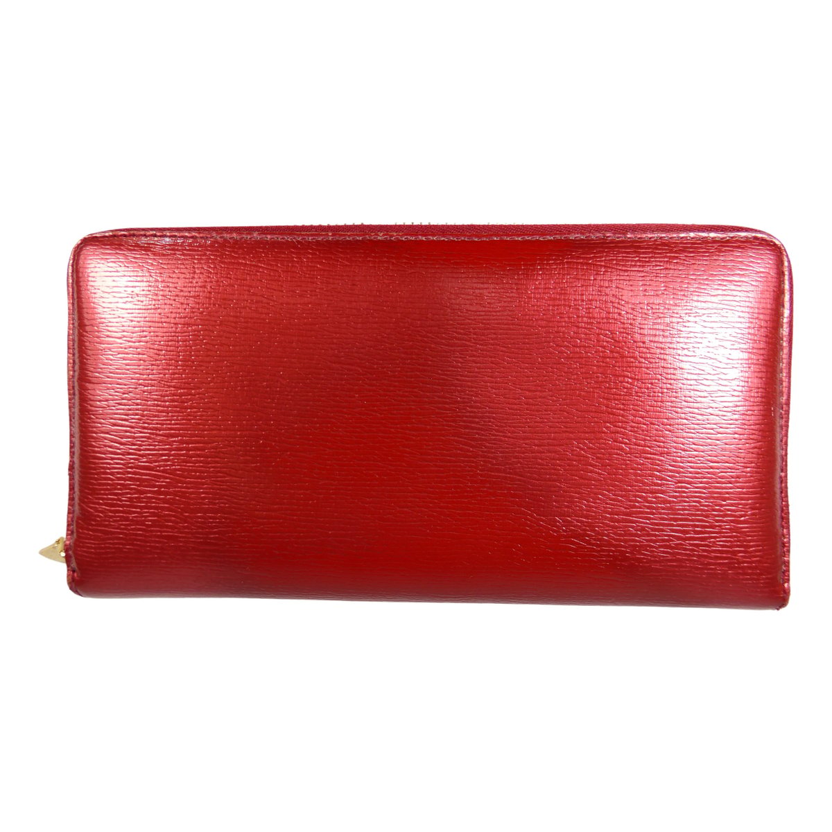 Continental patent leather wallet