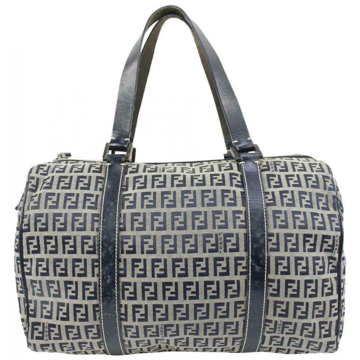FF leather satchel