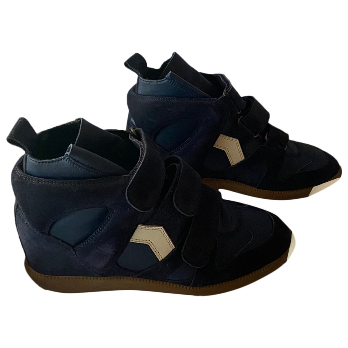 Buckee leather trainers