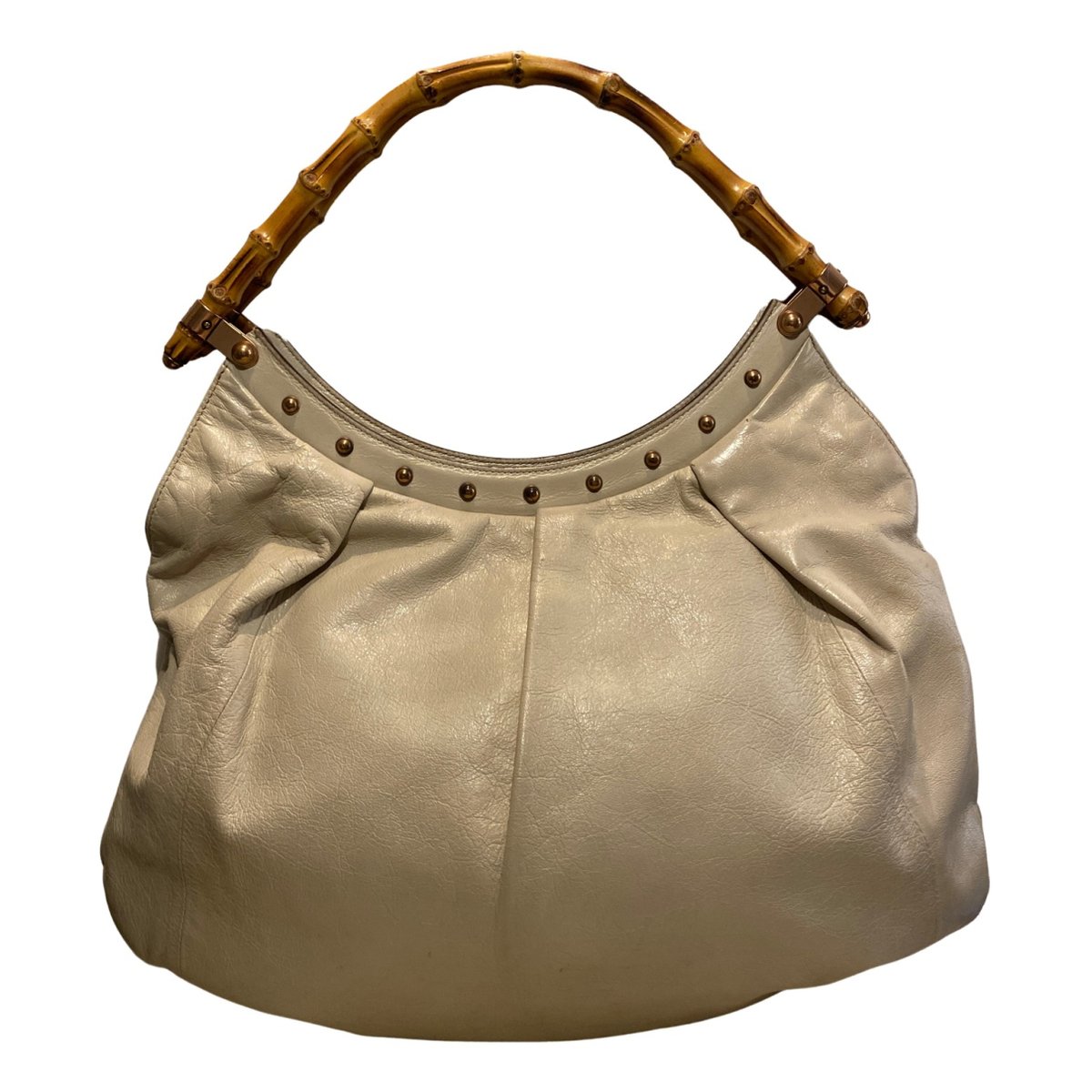 Vintage Bamboo Hobo leather handbag