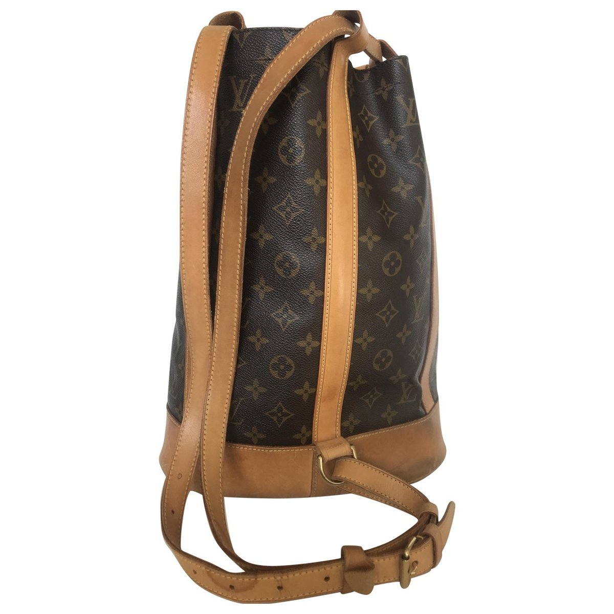 Randonnée leather backpack