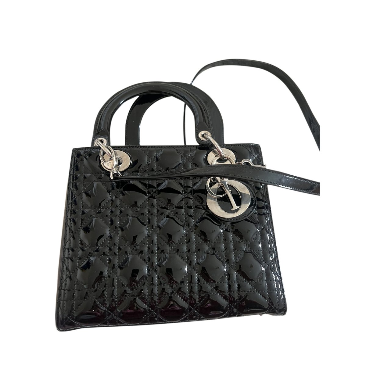 Lady Dior leather handbag