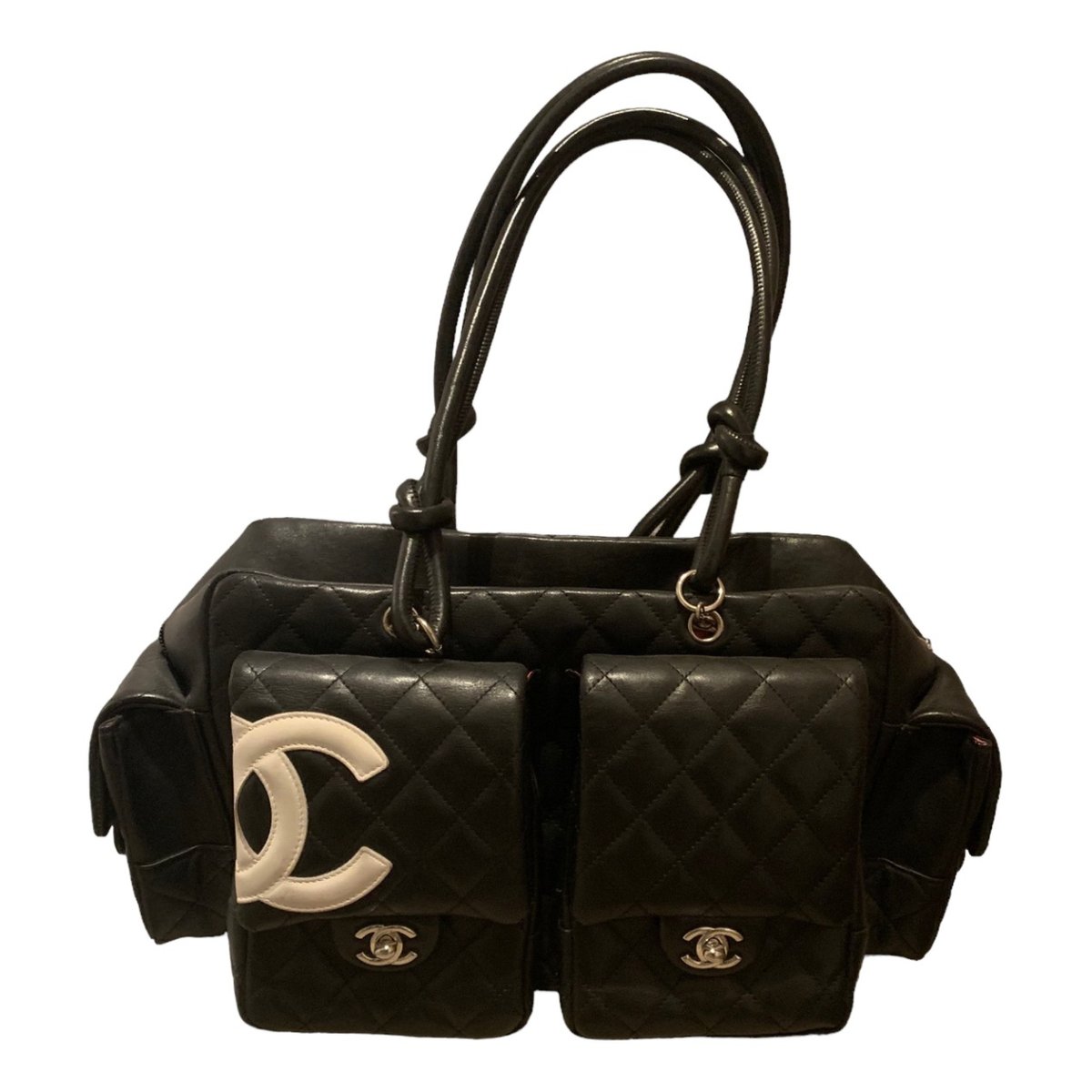Cambon Reporter leather handbag