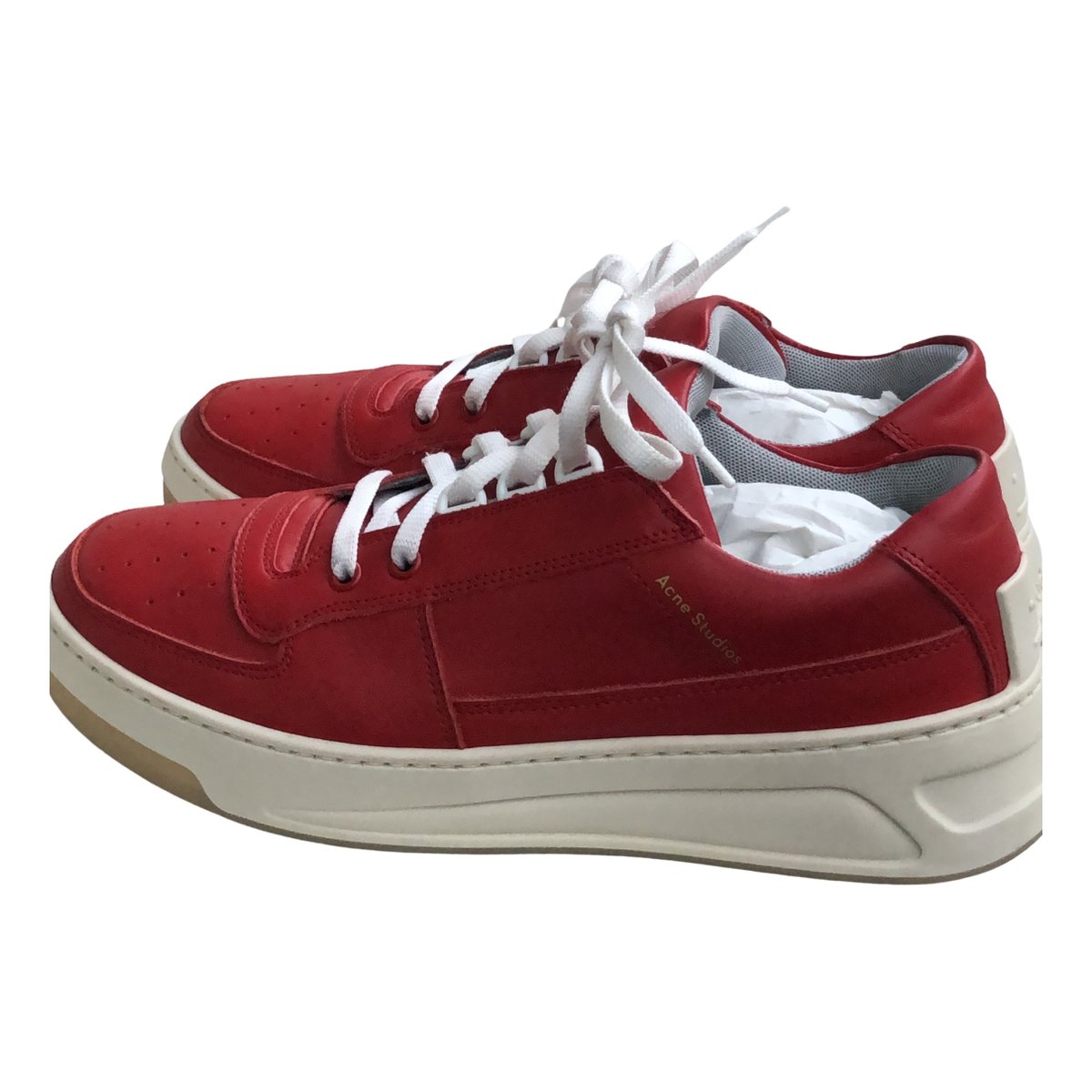 Steffey leather trainers