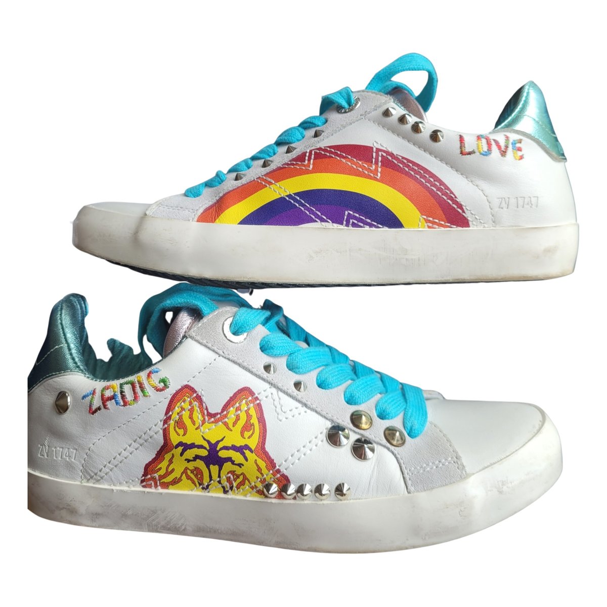 ZV1747 leather trainers