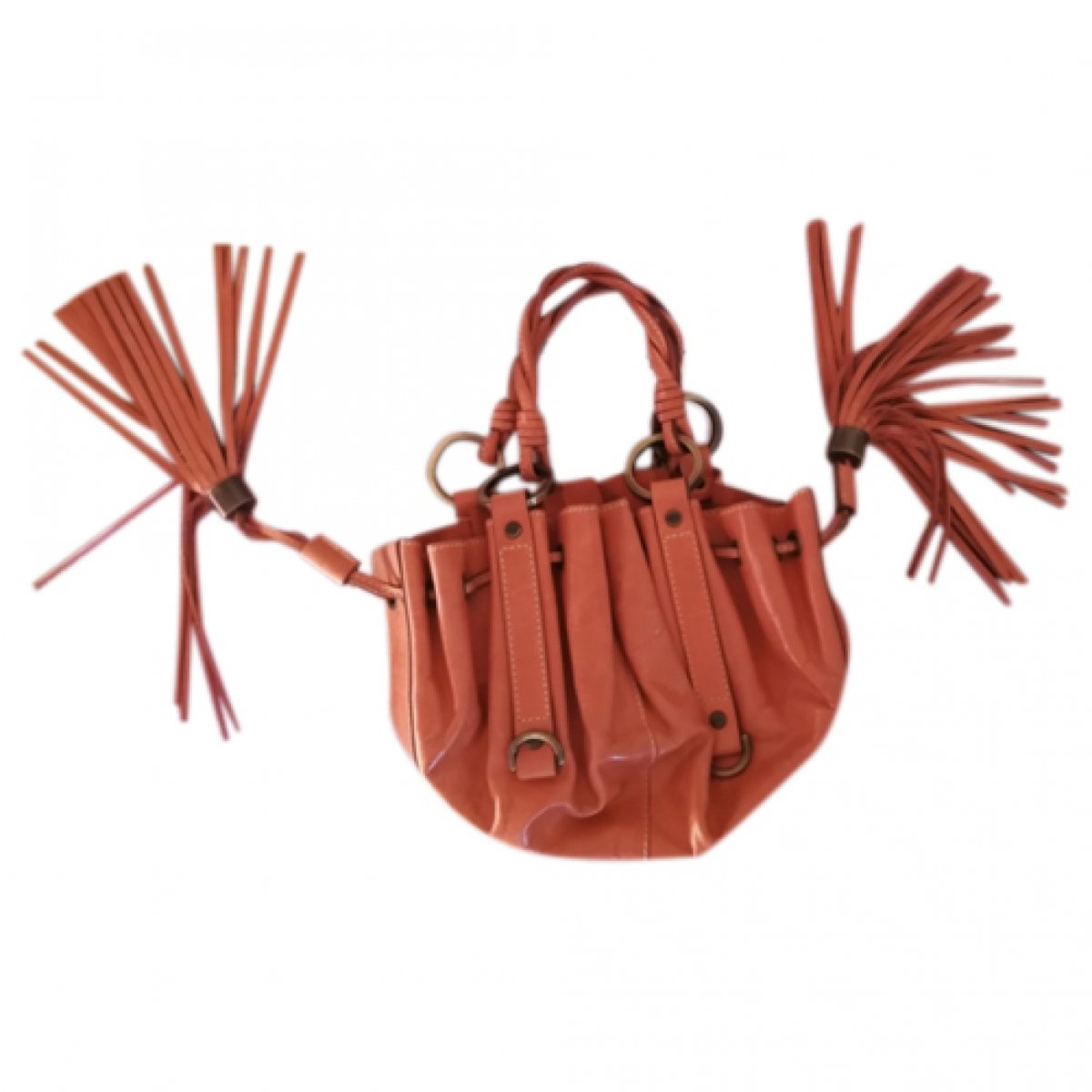 Pocket Mini leather handbag