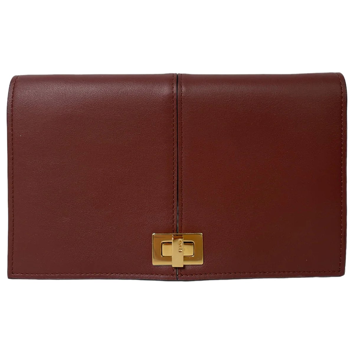 Wallet On Chain leather crossbody bag