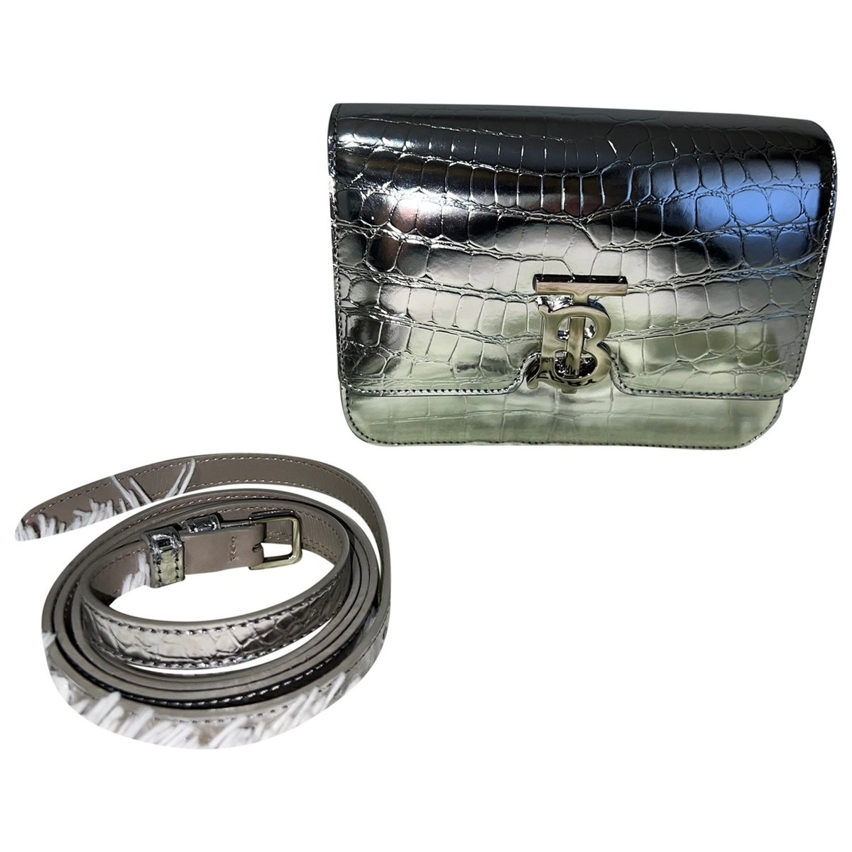 TB bag leather crossbody bag