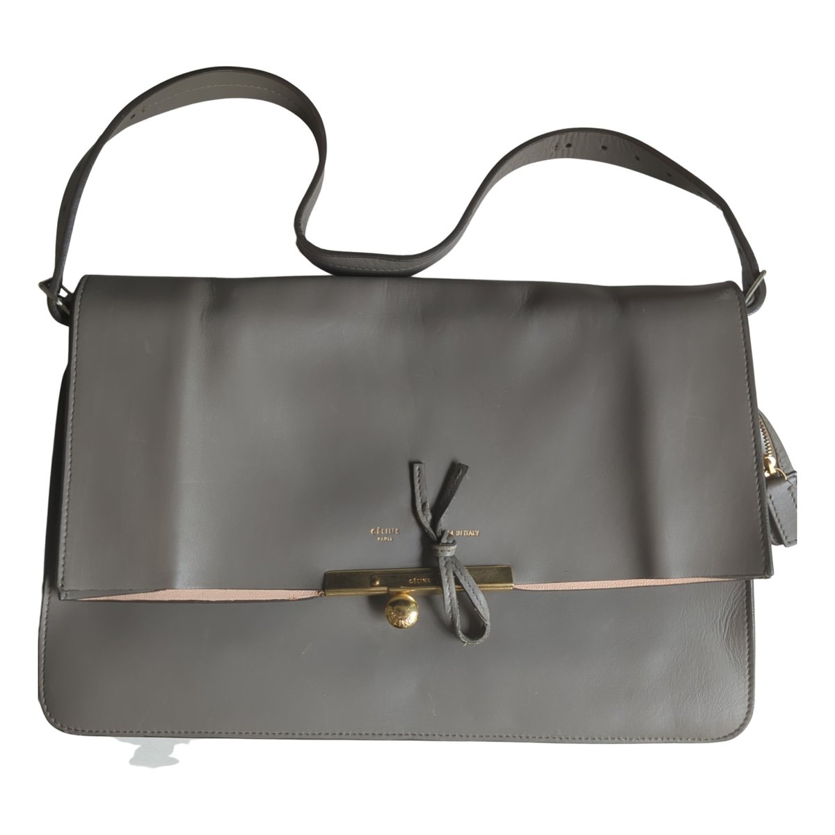 Blade leather handbag