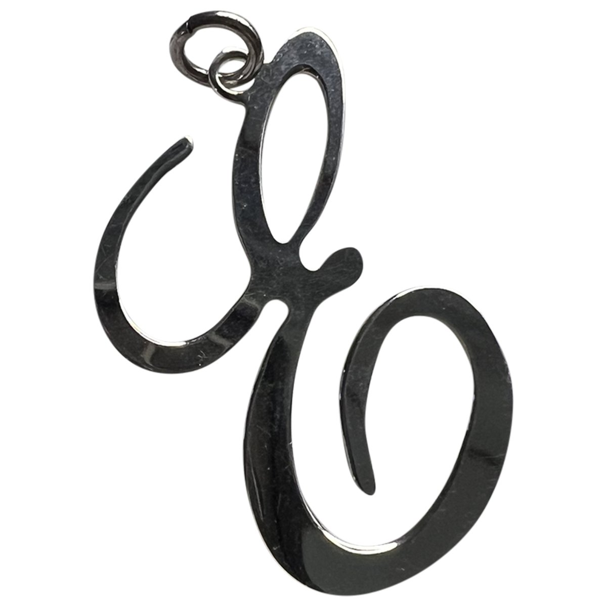 Motifs Lettres silver pendant