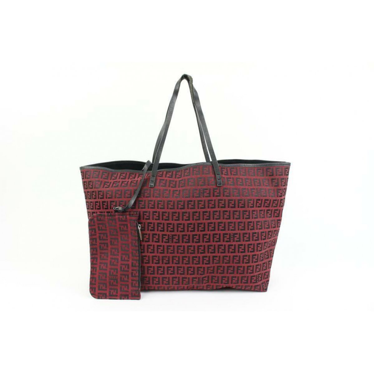 FF leather tote