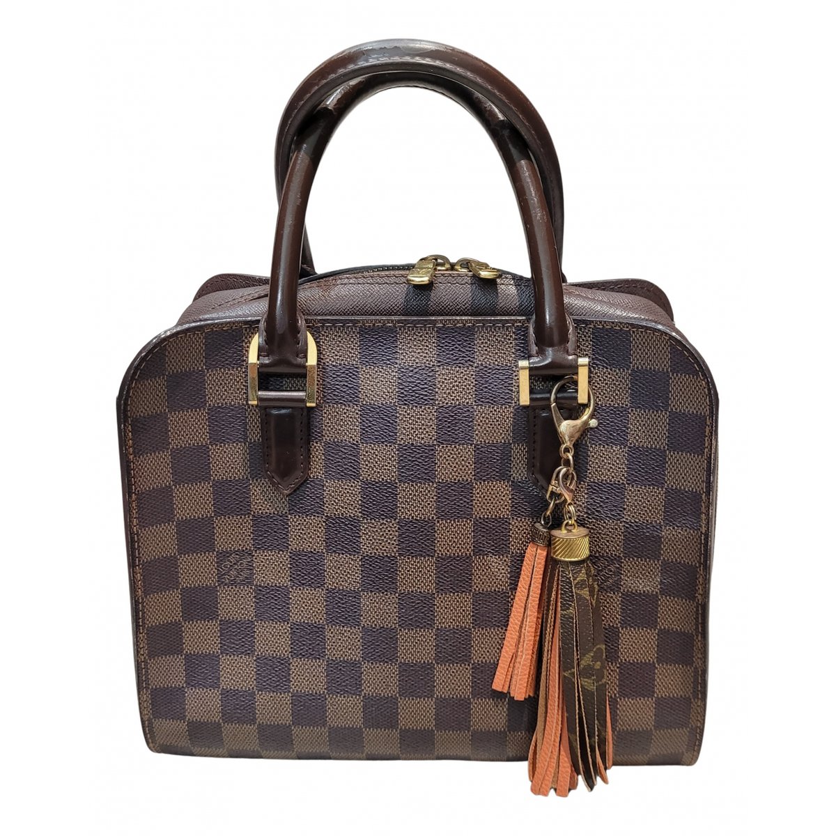 Triana leather satchel