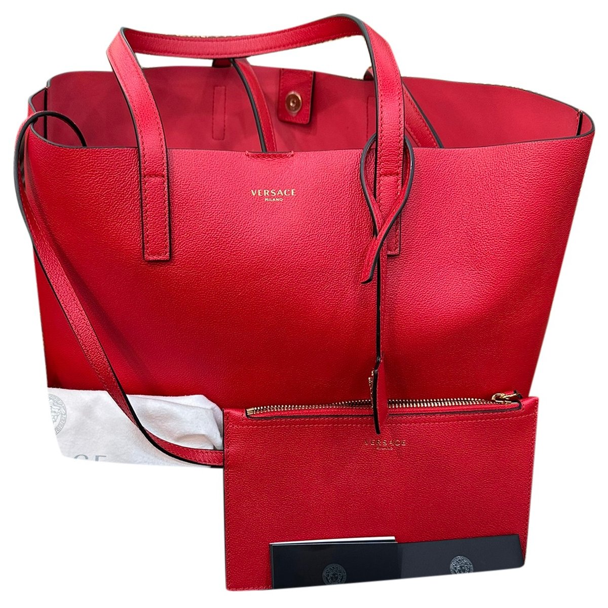 Virtus leather tote