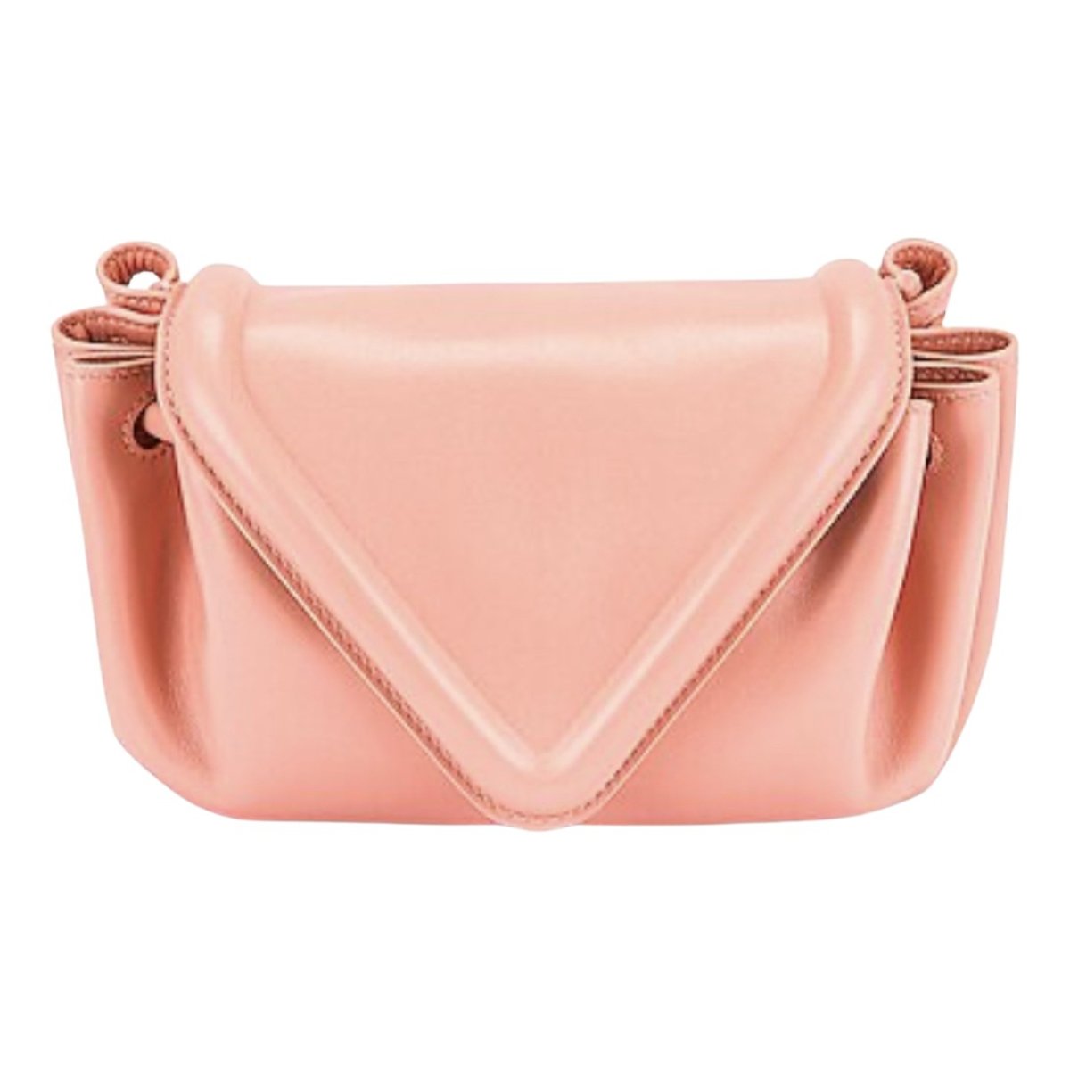 Beak leather crossbody bag