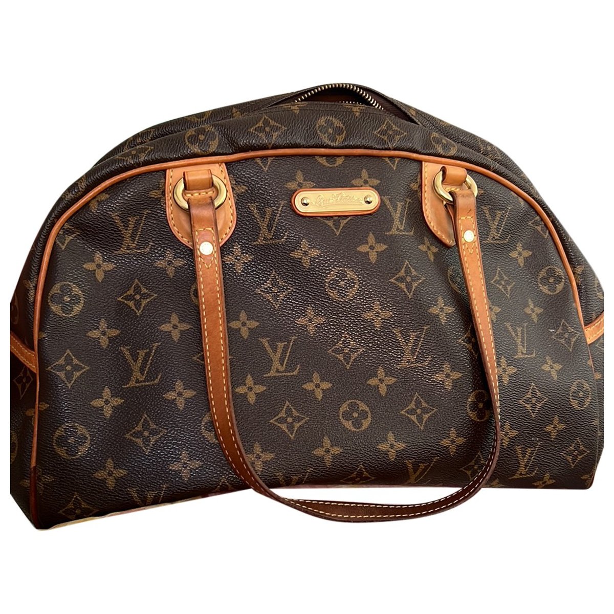 Montorgueil leather handbag