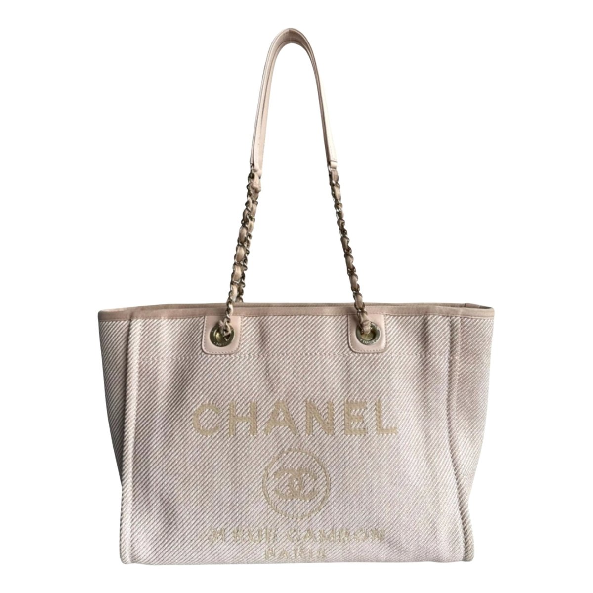 Deauville Chain cloth tote