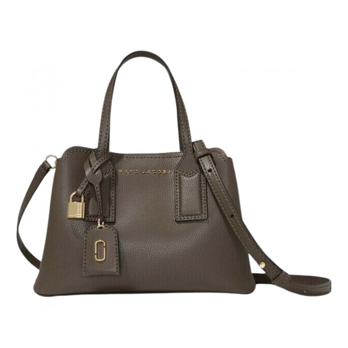 Big Shot patent leather handbag