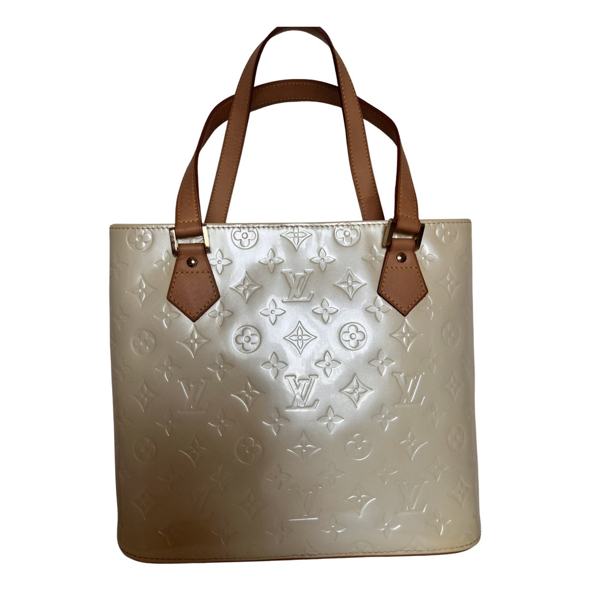 Houston patent leather handbag