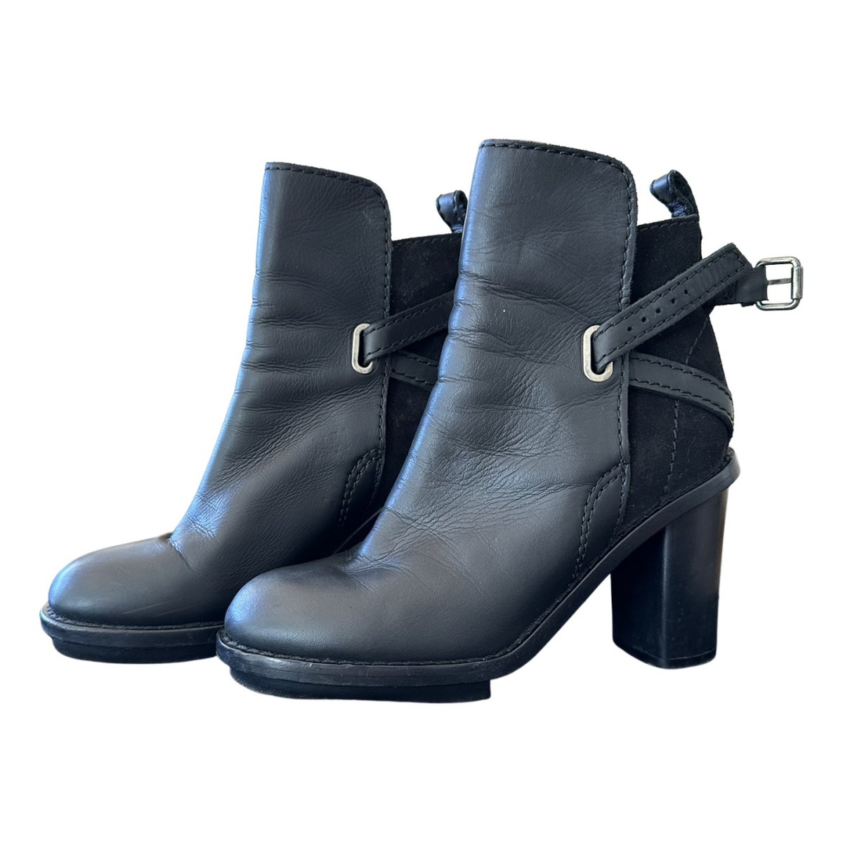 Cypress leather ankle boots