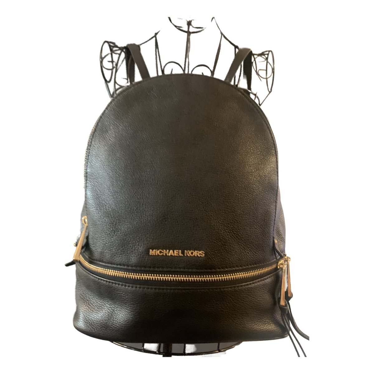 Rhea leather backpack