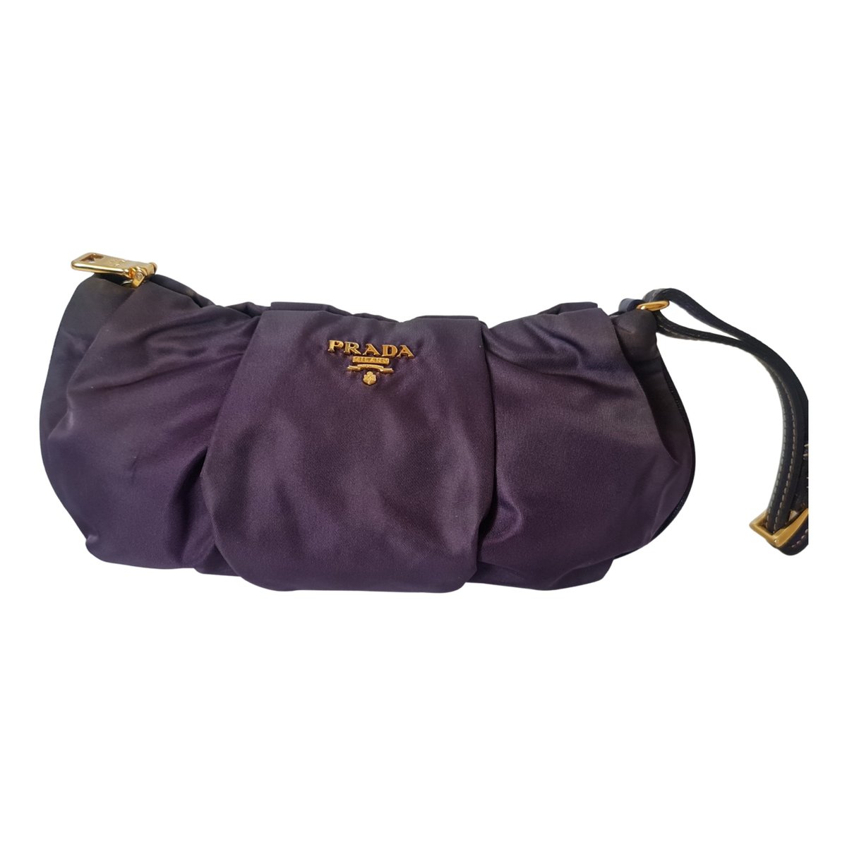 Ribbon cloth clutch bag