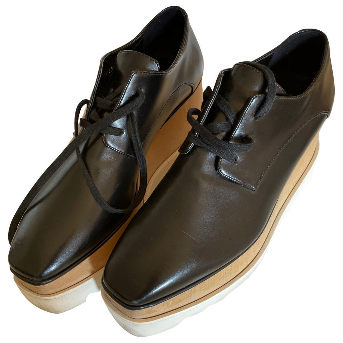 Elyse vegan leather lace ups