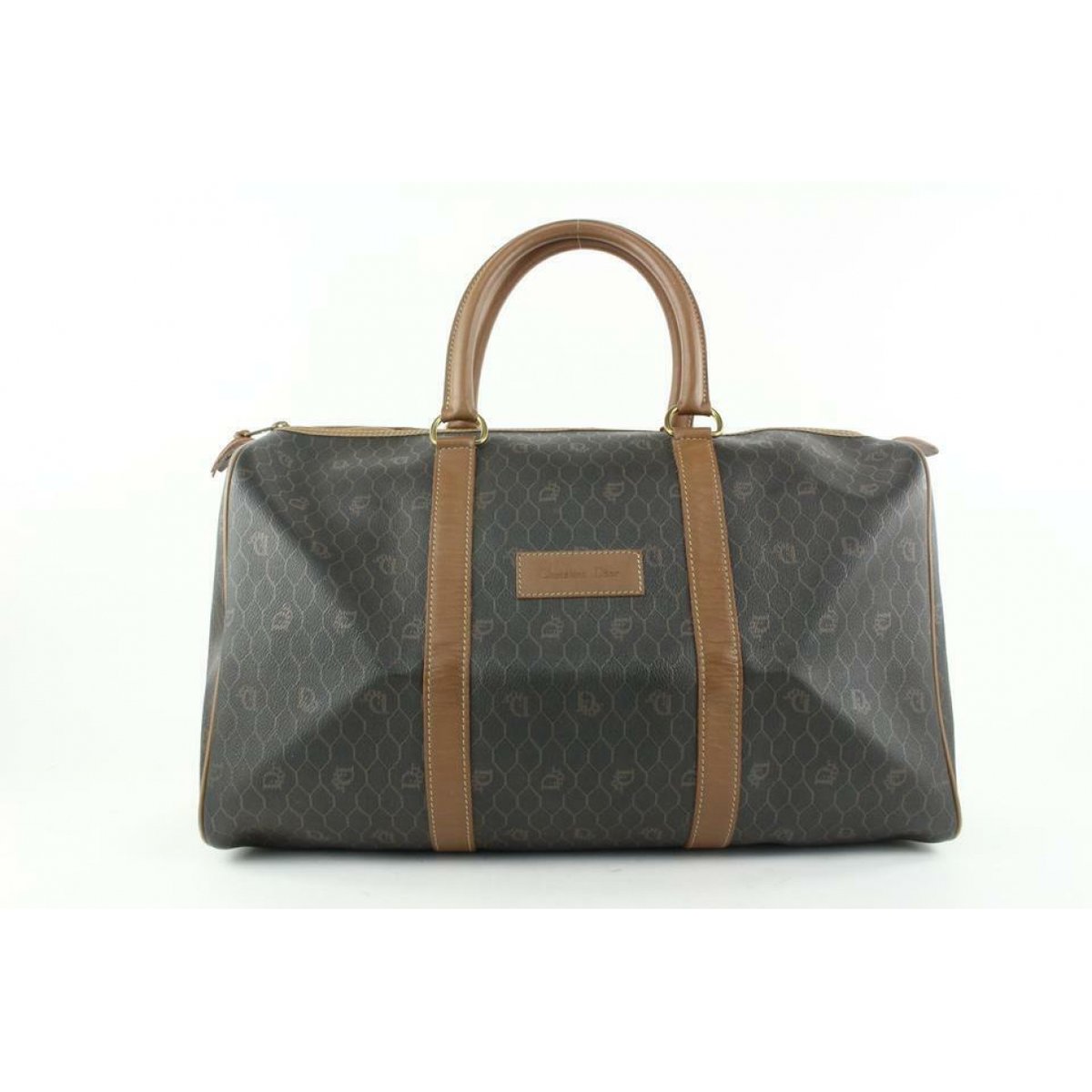 Trotter patent leather satchel