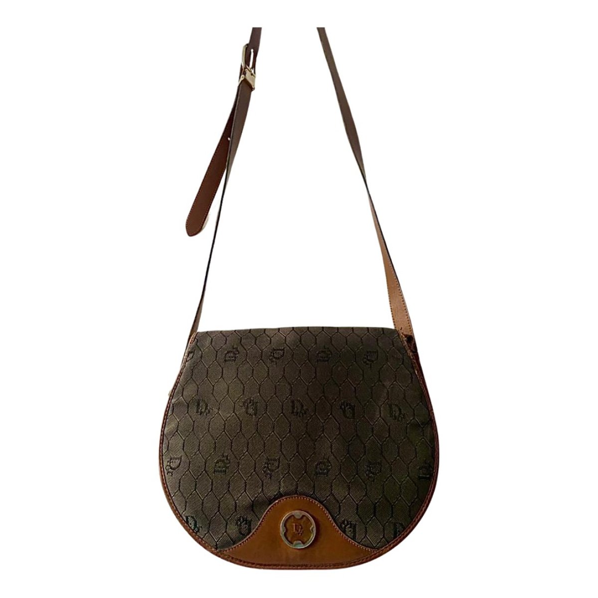 Double Saddle cloth crossbody bag
