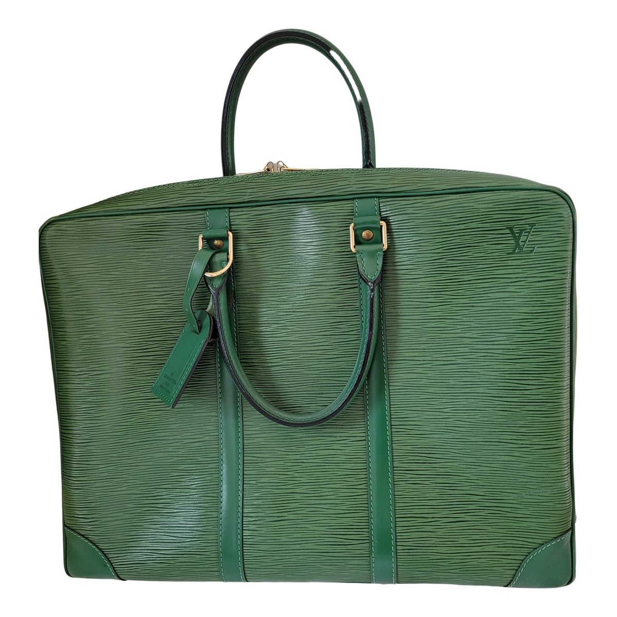 Porte Documents Voyage leather handbag