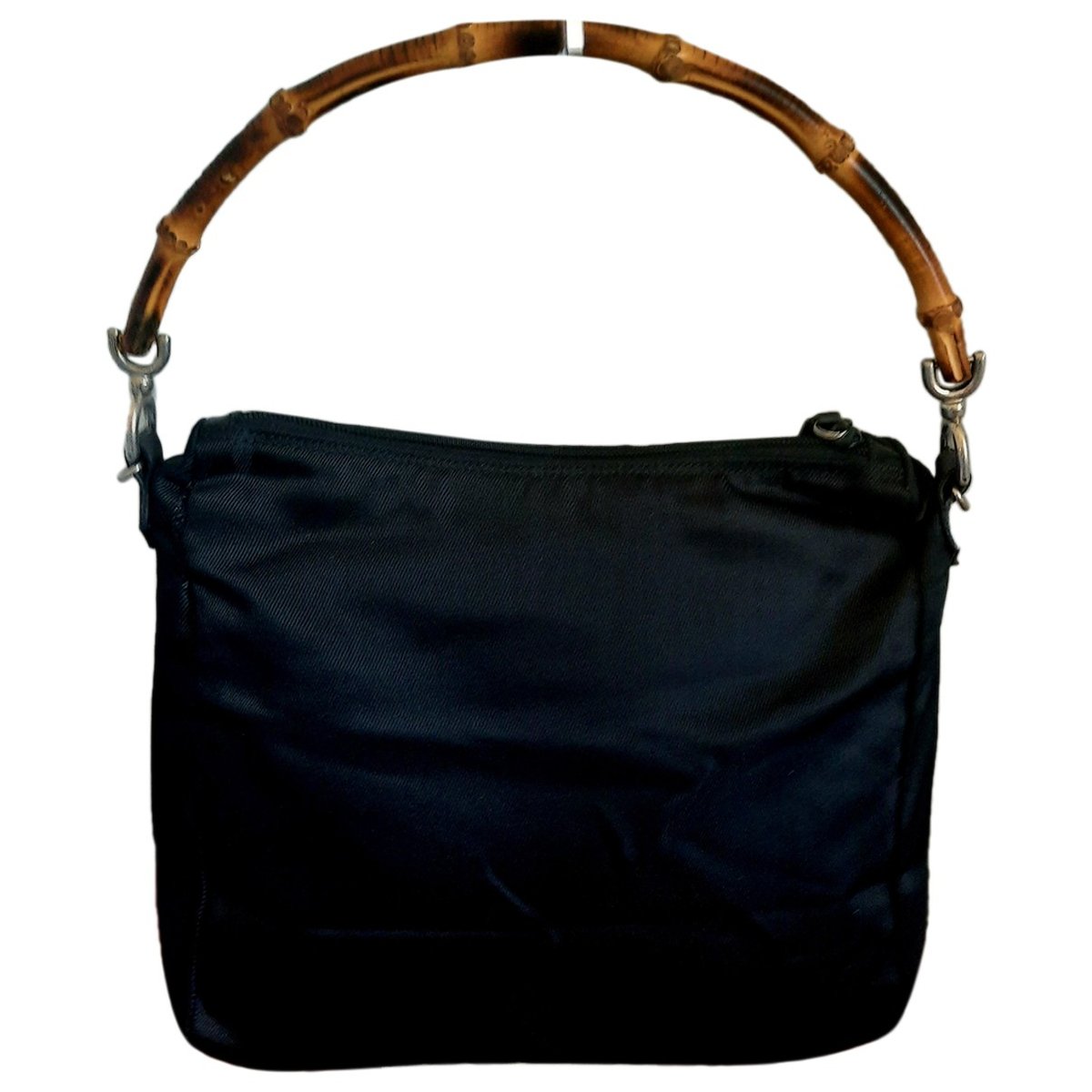 Bamboo Top Handle cloth handbag