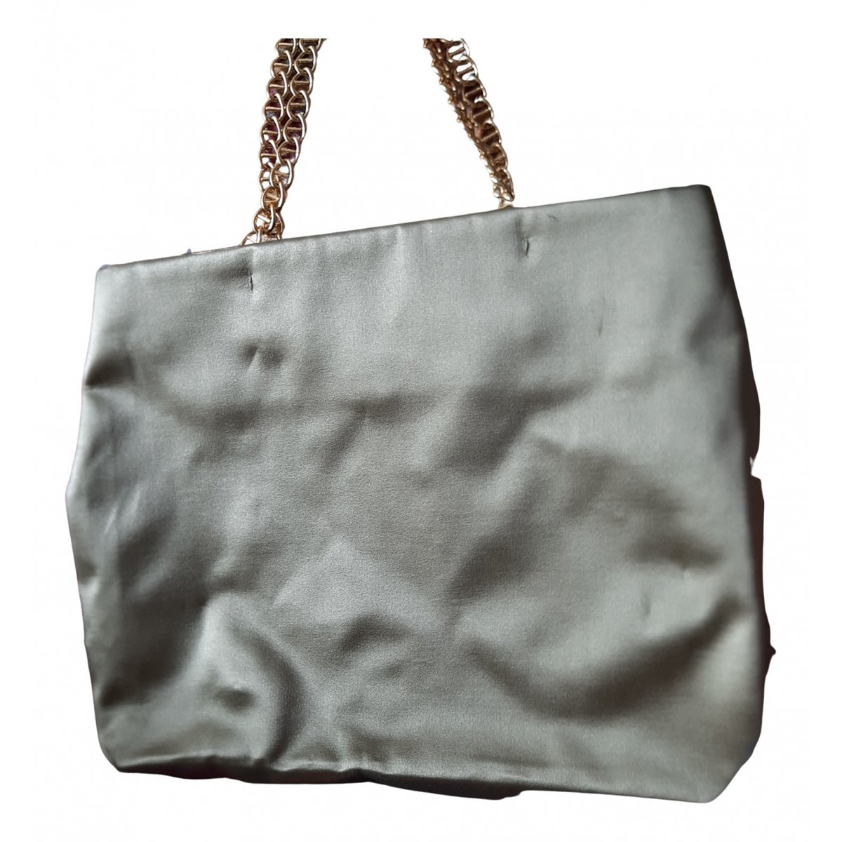 Tessuto Metallo silk handbag