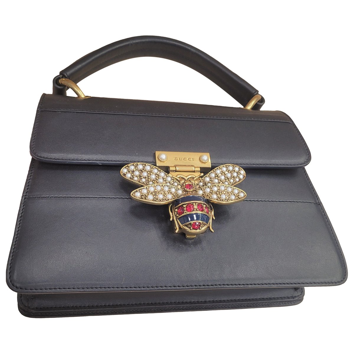 Queen Margaret leather handbag