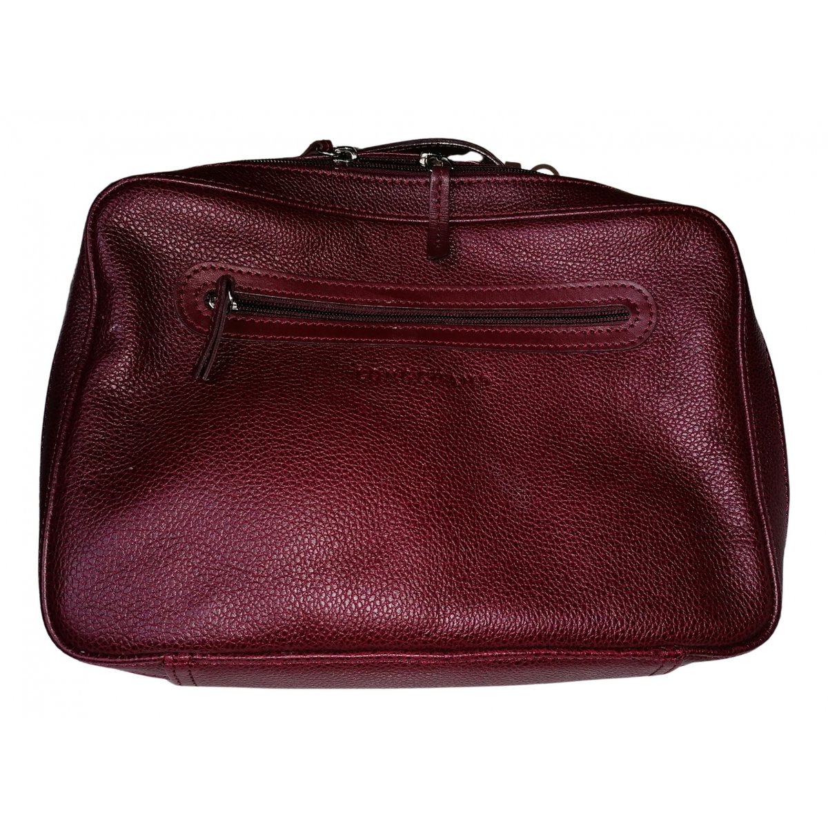 3D leather vanity case