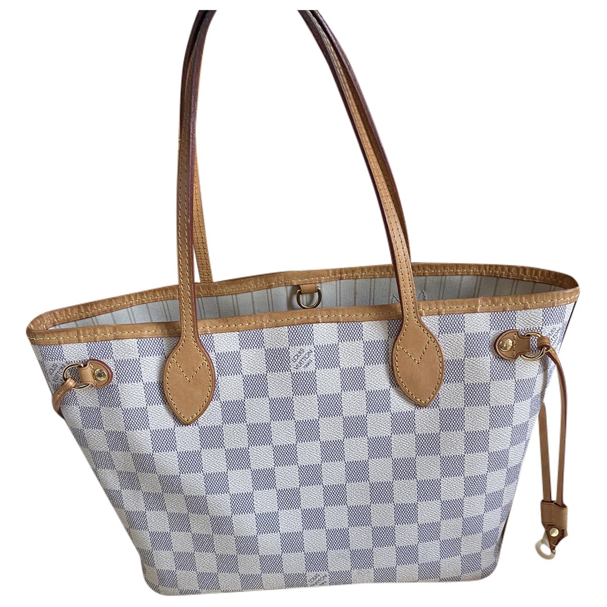 Neverfull leather tote