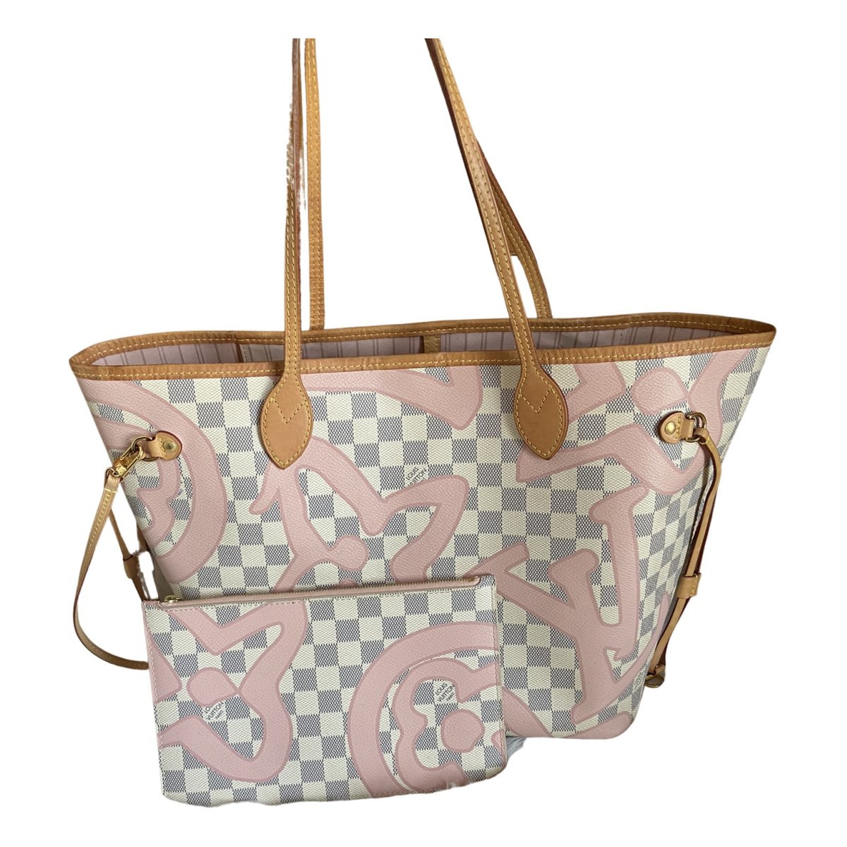 Neverfull leather tote