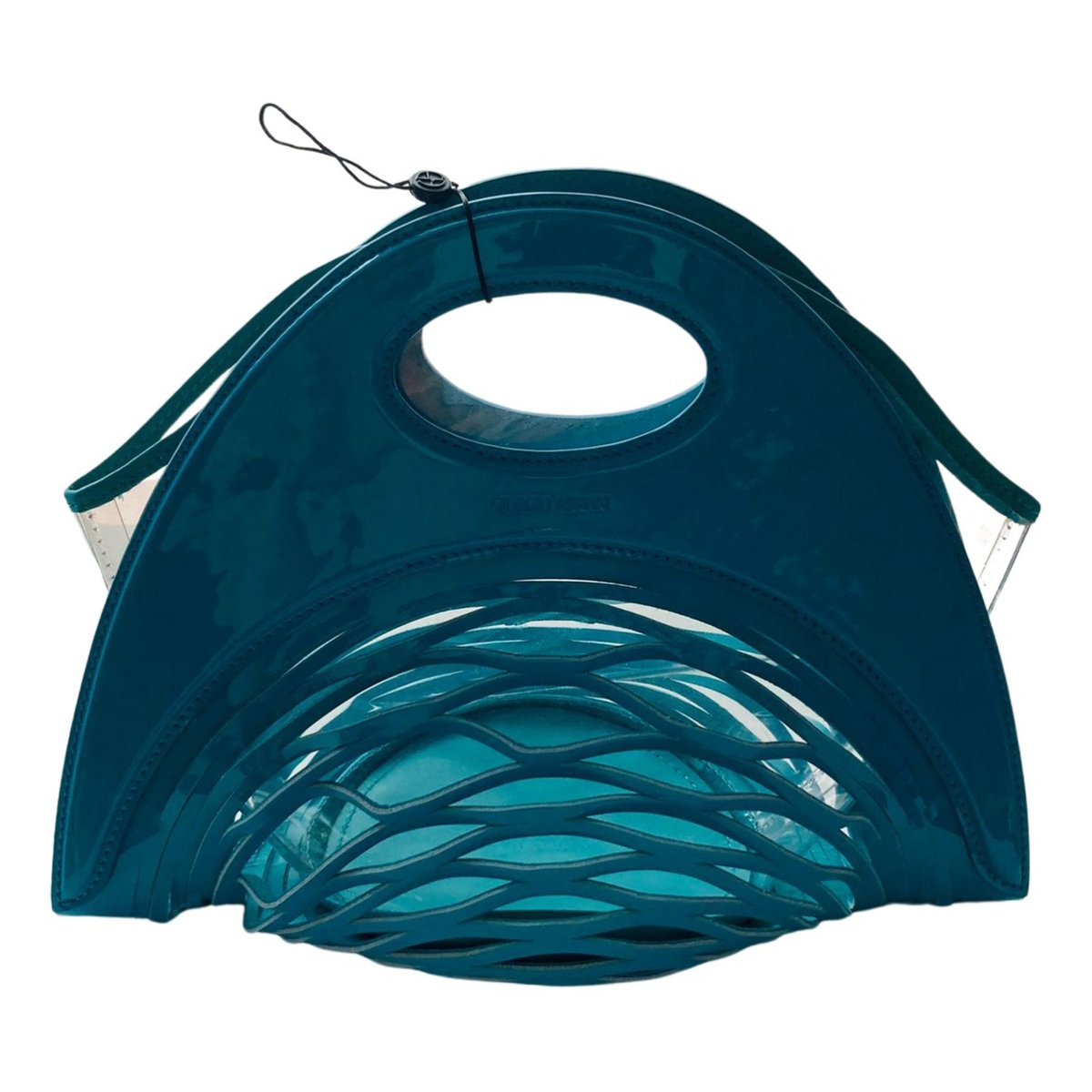Patent leather handbag
