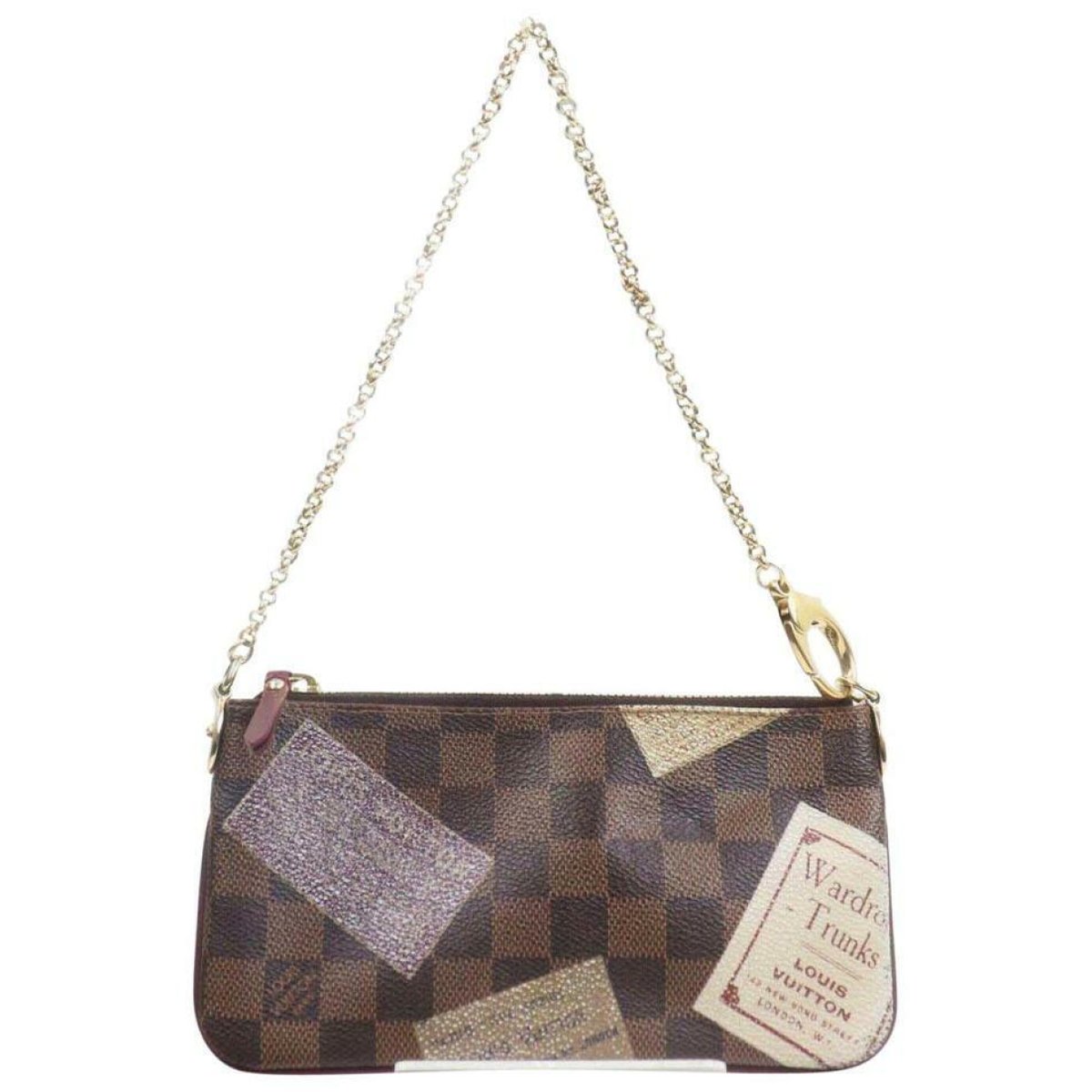 Pochette Accessoire patent leather mini bag