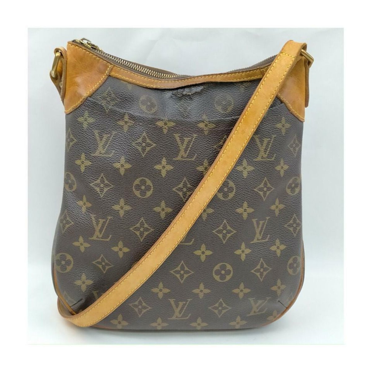Odéon patent leather crossbody bag