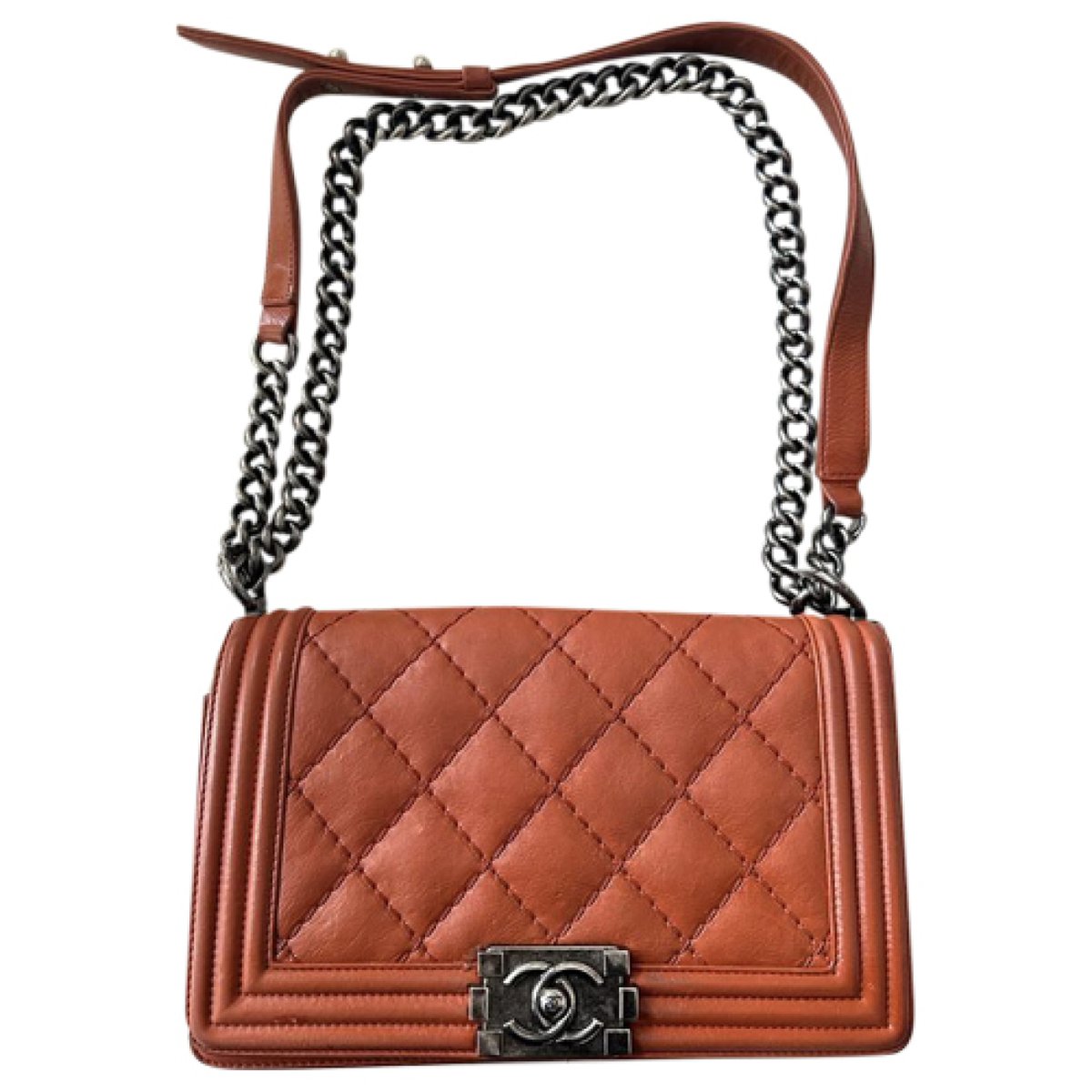 Boy leather crossbody bag