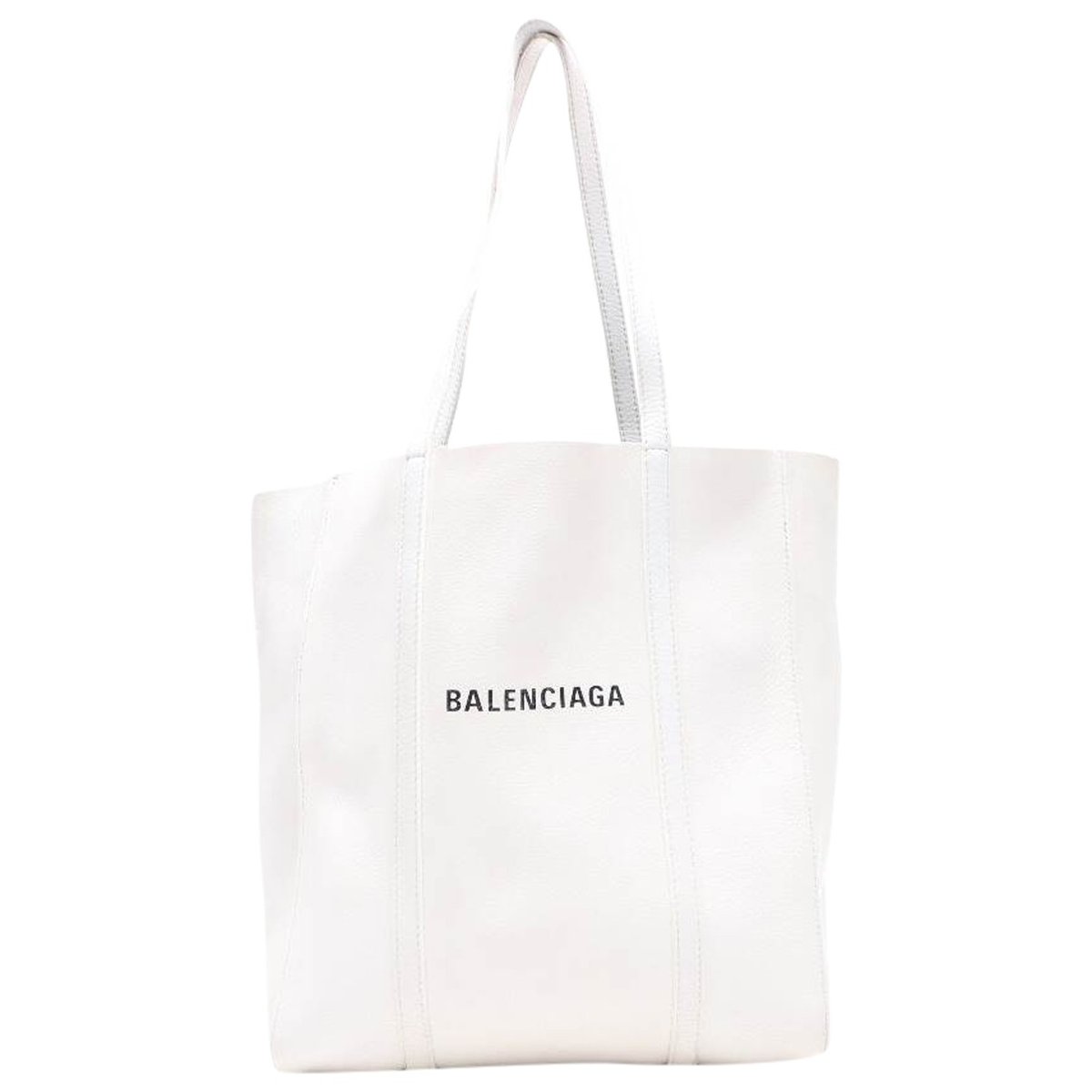 Shopper leather tote