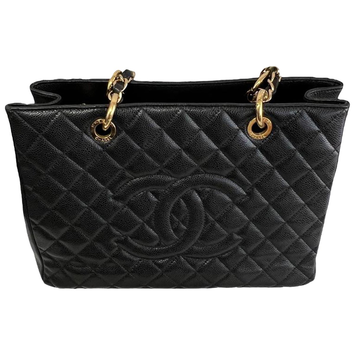 Grand shopping leather tote