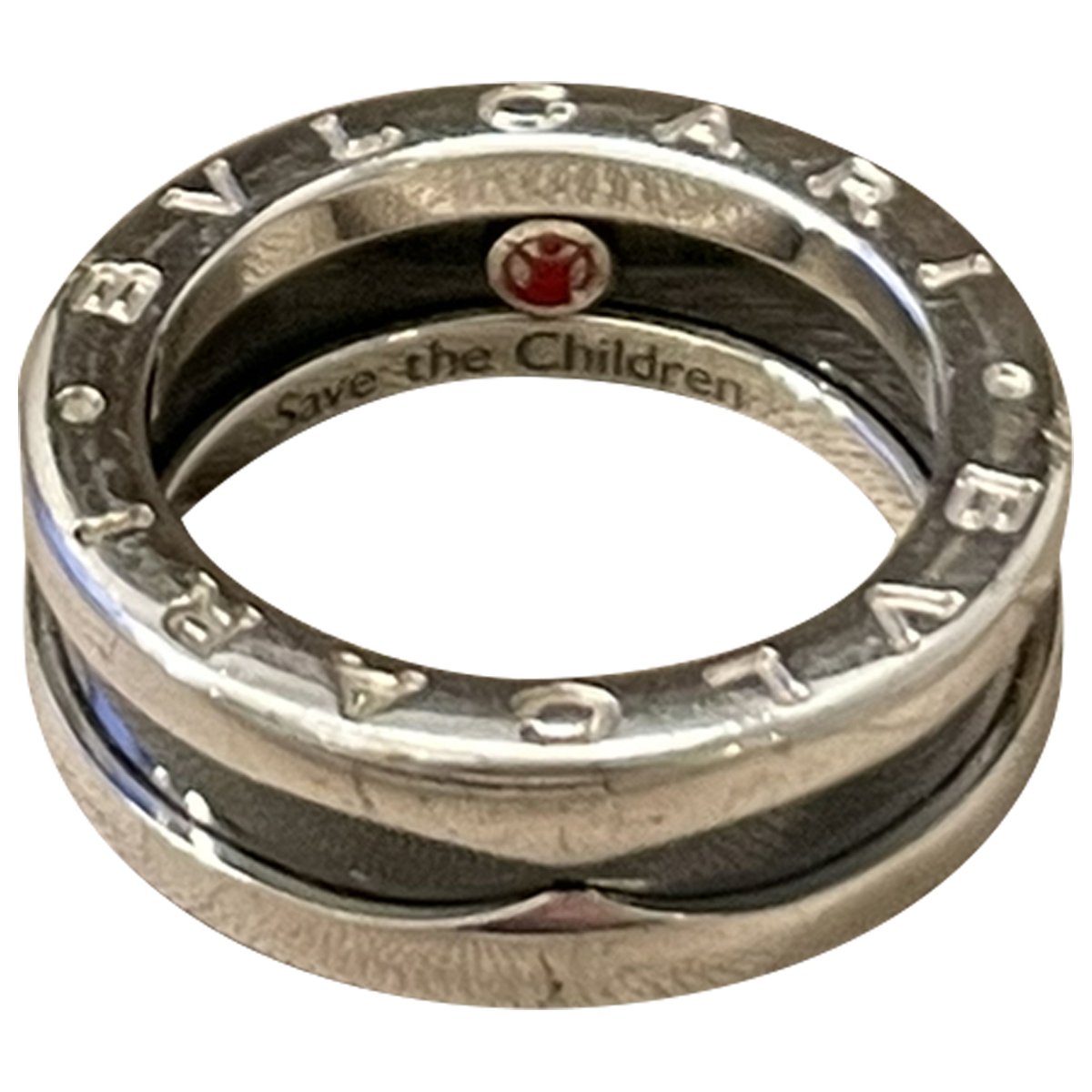 Save The Children silver ring