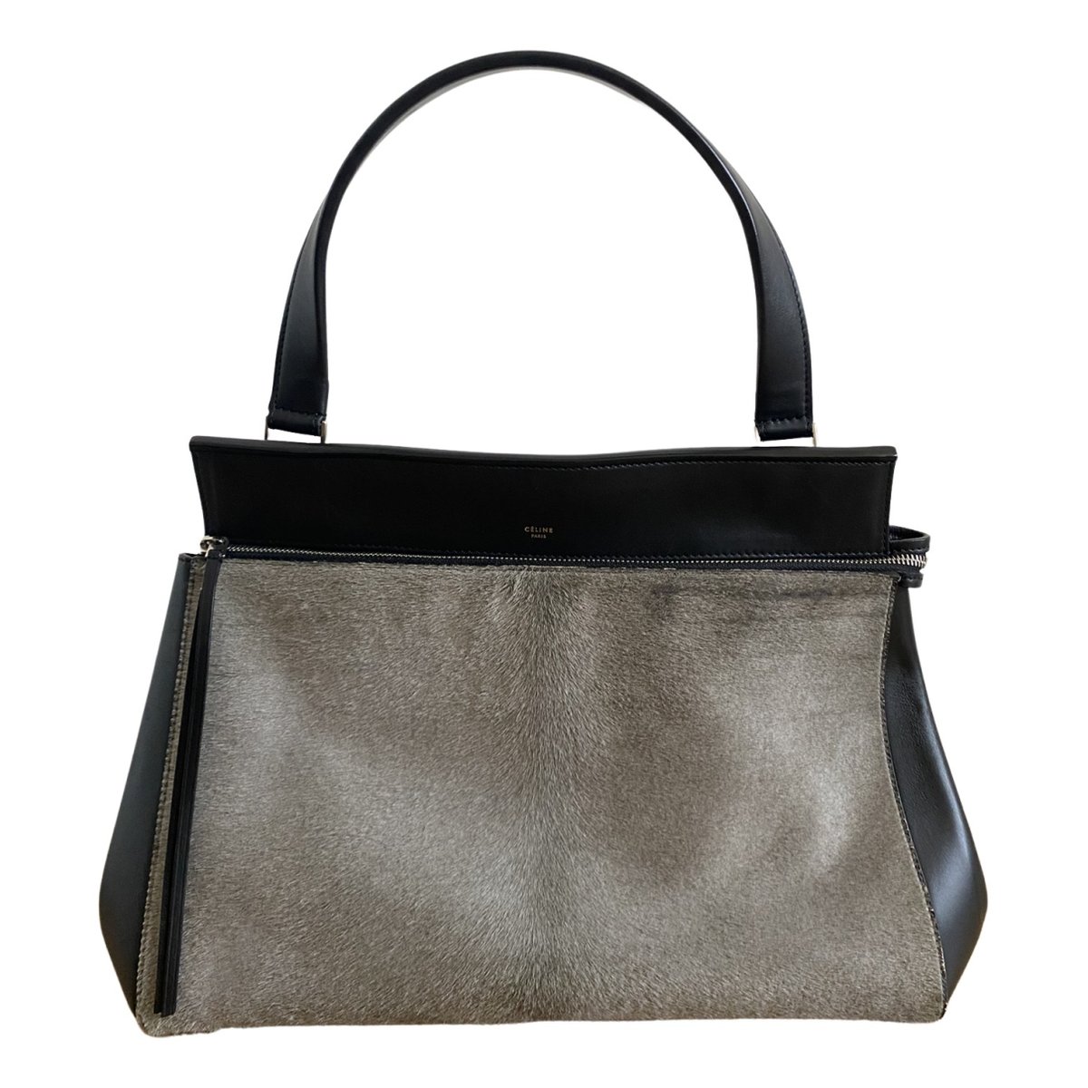 Edge pony-style calfskin handbag