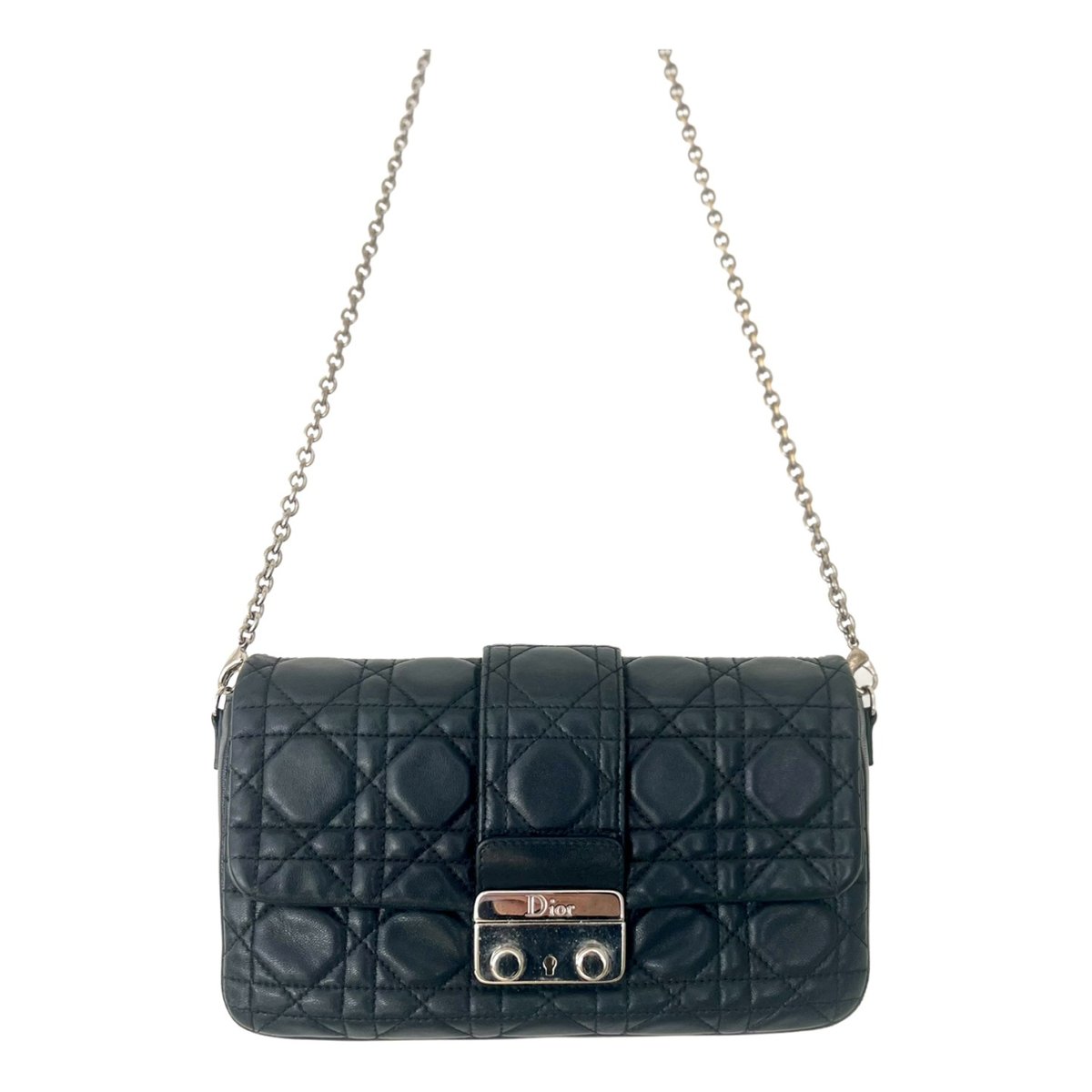 Miss Dior leather crossbody bag