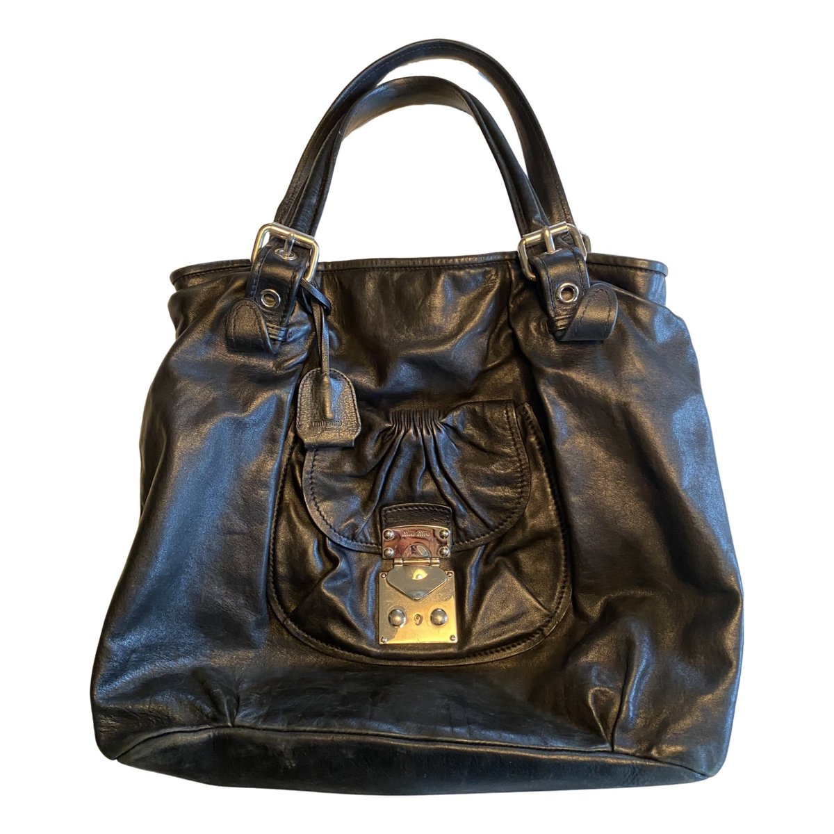 Vitello leather handbag